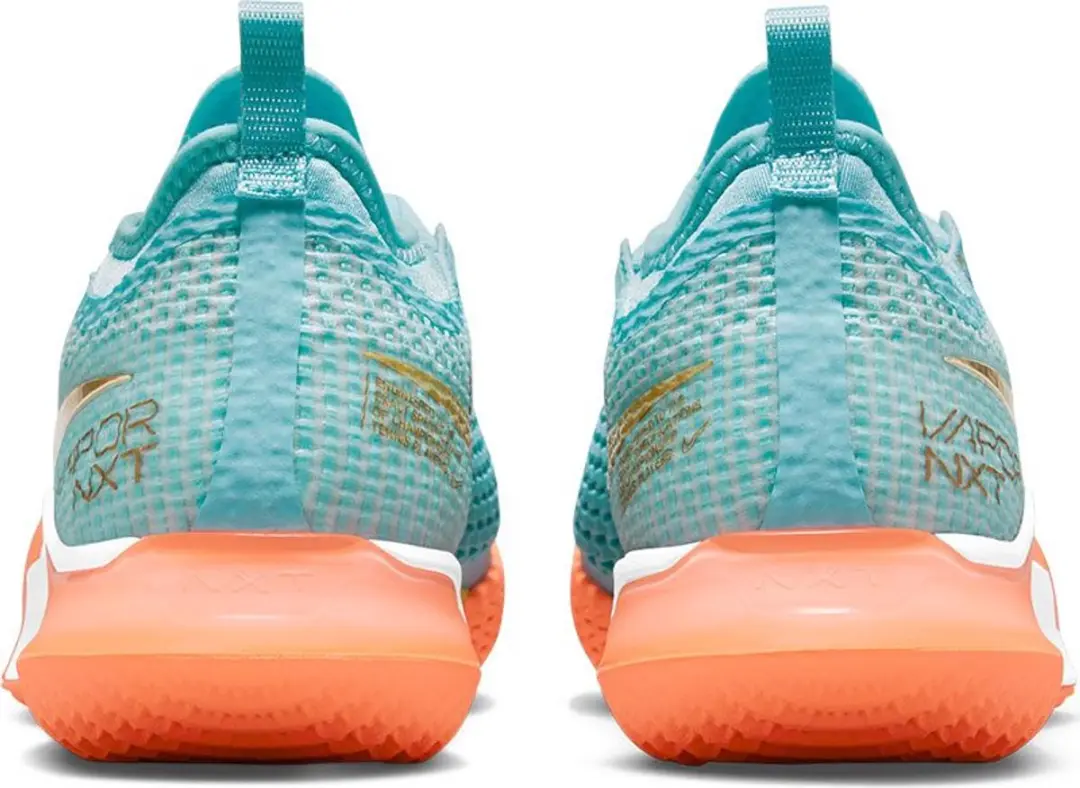 Nike React Vapor NXT Tennis - Maat 38.5 - Blauw/Oranje