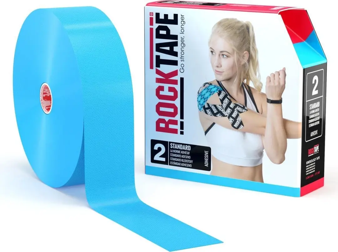 RockTape Blauwe Kinesiologie Tape 5cm x 32m