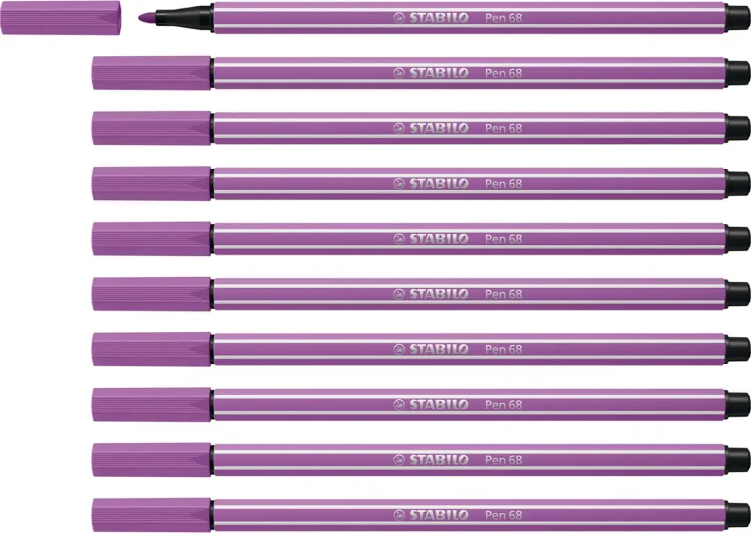 STABILO Pen 68 Vergrijsd Violet