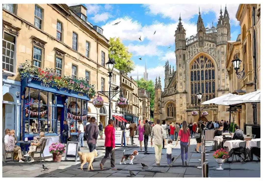 House Of Puzzles Beautiful Bath Legpuzzel 1000 Stuks - HP0826