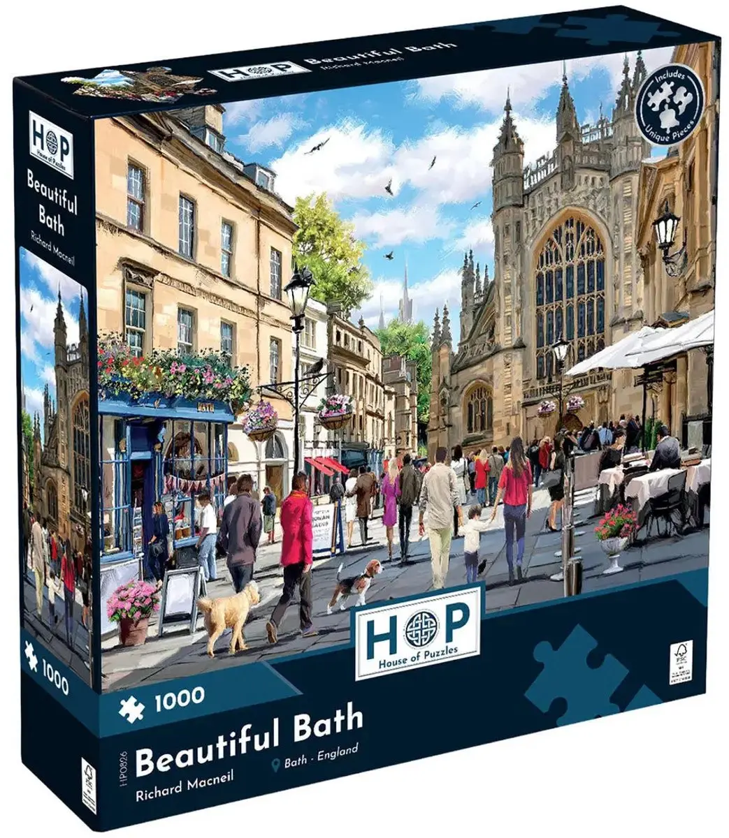 House Of Puzzles Beautiful Bath Legpuzzel 1000 Stuks - HP0826