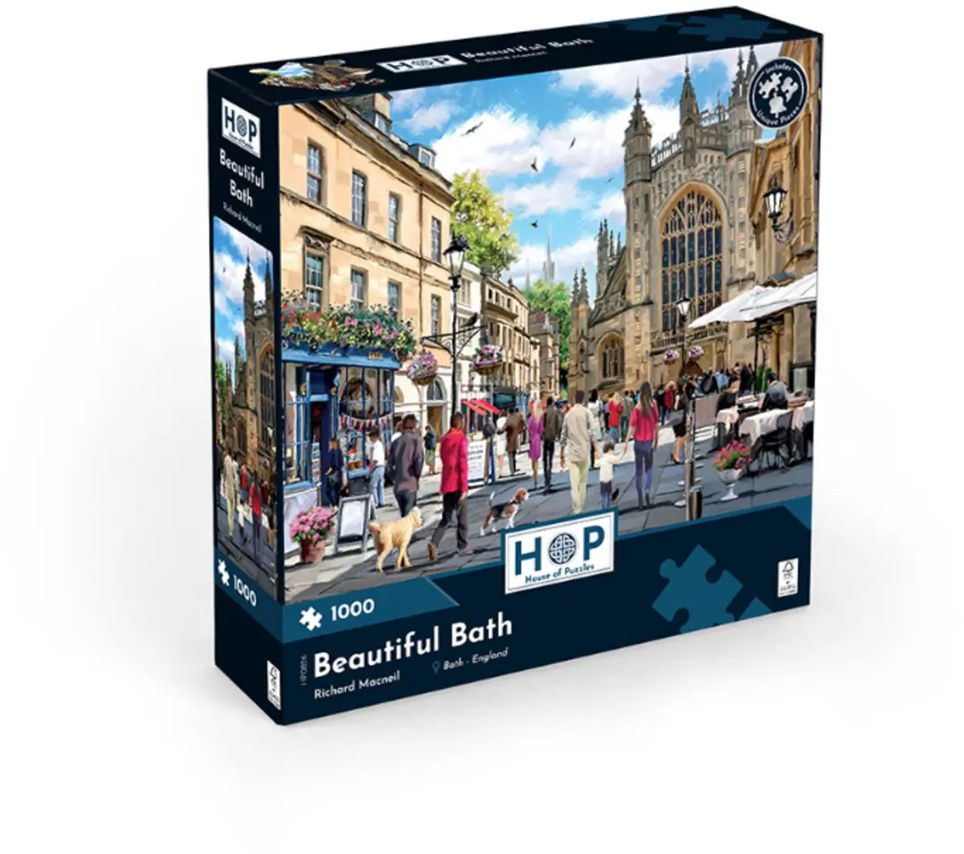 House Of Puzzles Beautiful Bath Legpuzzel 1000 Stuks