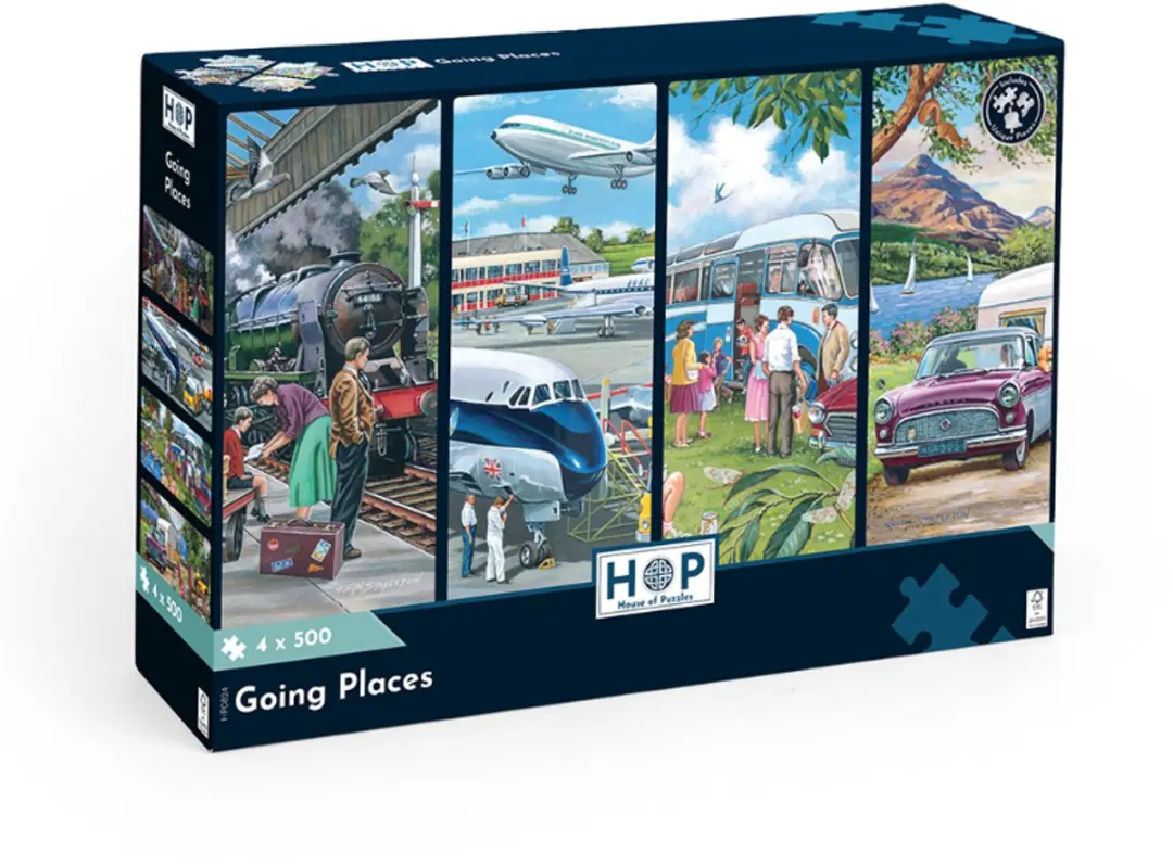 House Of Puzzles Going Places Puzzle 4500 Stuks