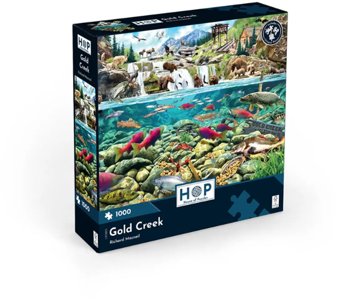 House Of Puzzles Gold Creek Legpuzzel 1000 Stuks