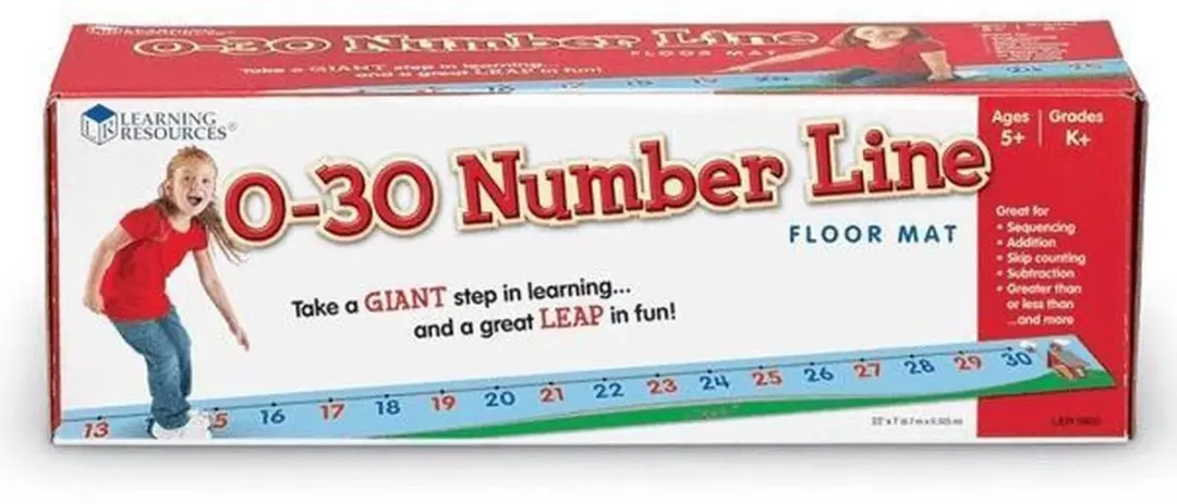Learning Resources Getallenlijn Vloermat 0-30 - LER0935