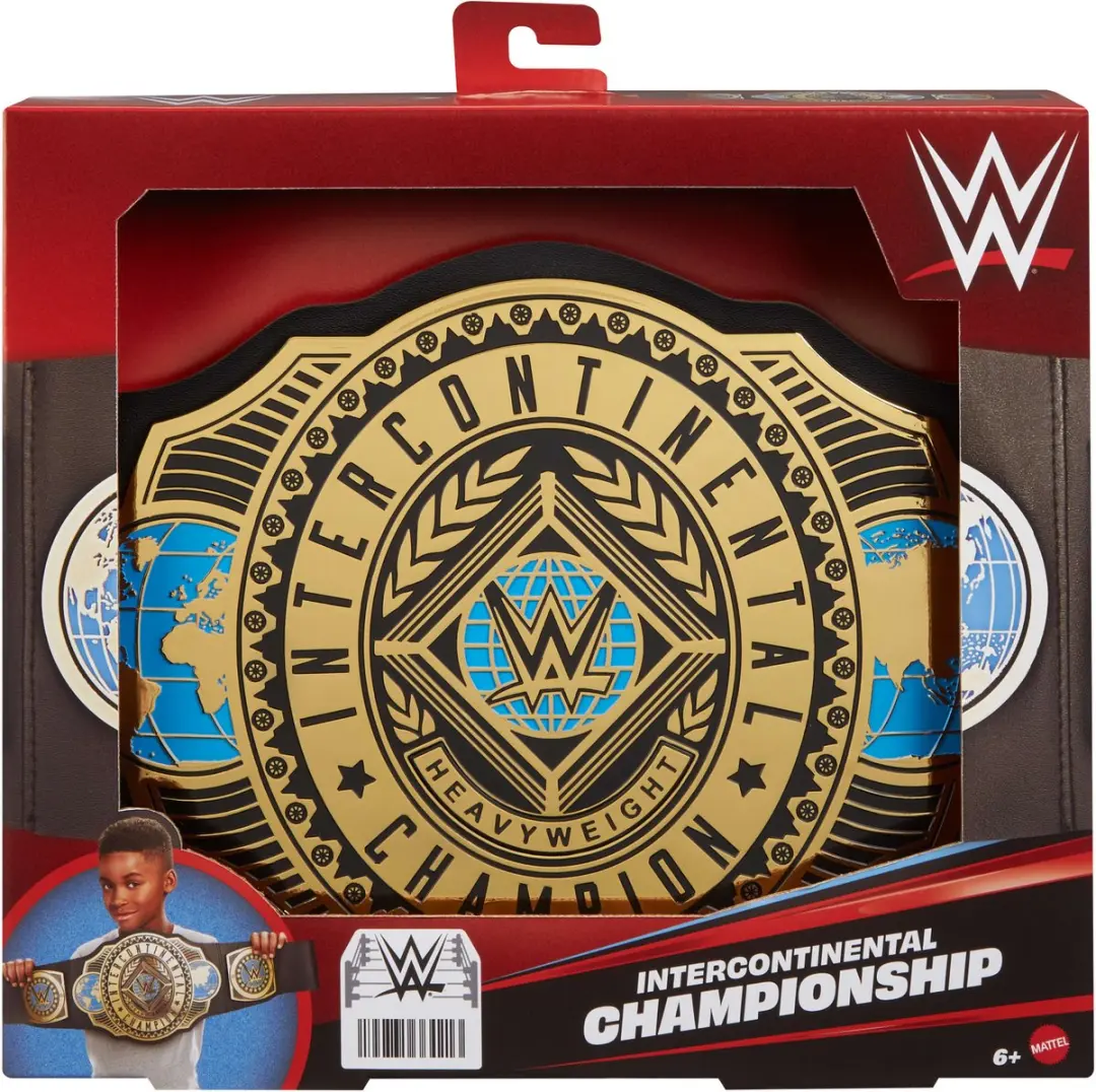 Mattel WWE Intercontinental Championship Role Play Title - Meerkleurig