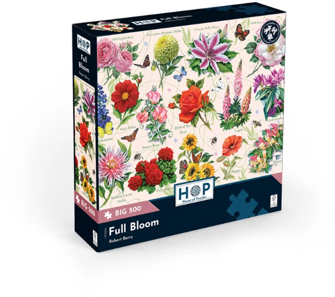 House Of Puzzles Full Bloom Legpuzzel 500 Stuks