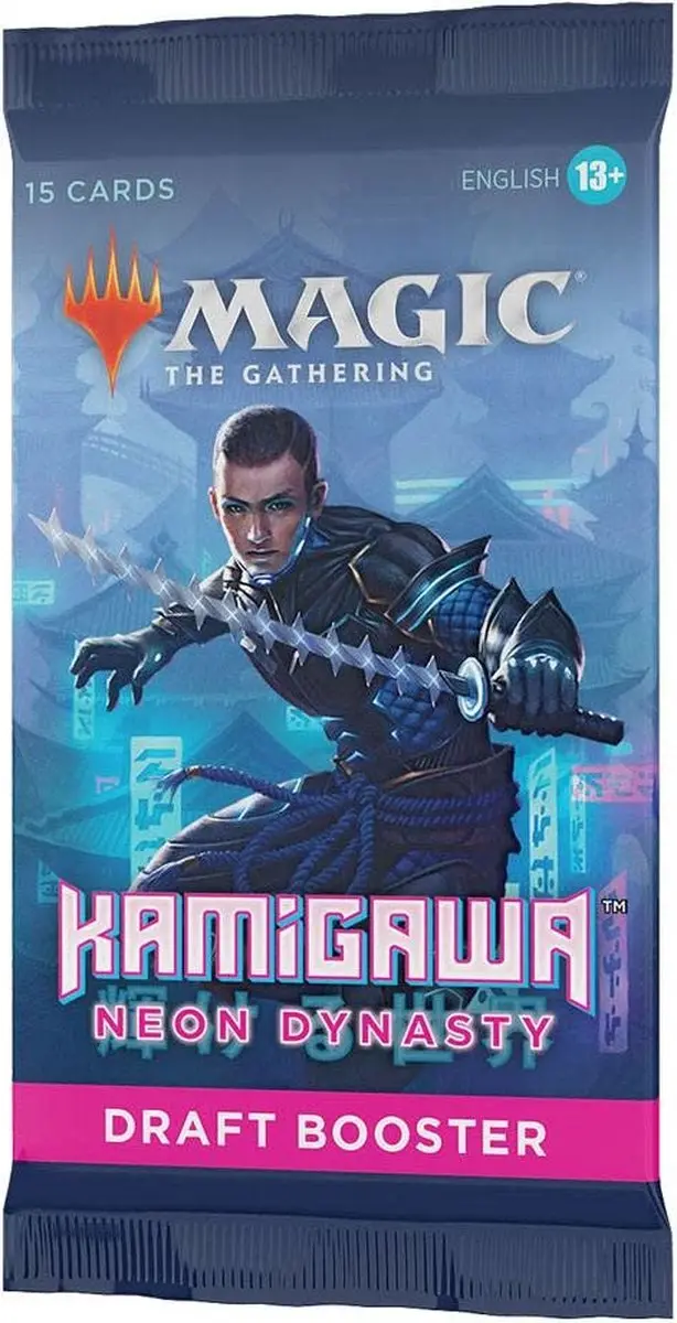 Magic The Gathering Kamigawa Neon Dynasty Draft Booster