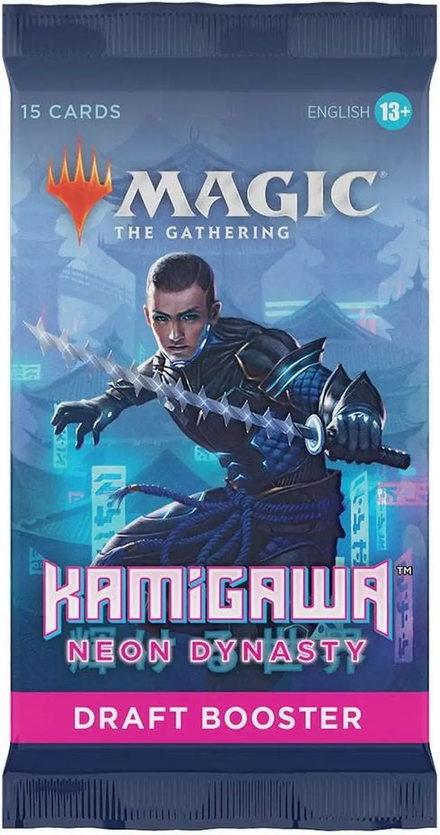 Magic The Gathering Kamigawa Neon Dynasty Draft Booster - EN