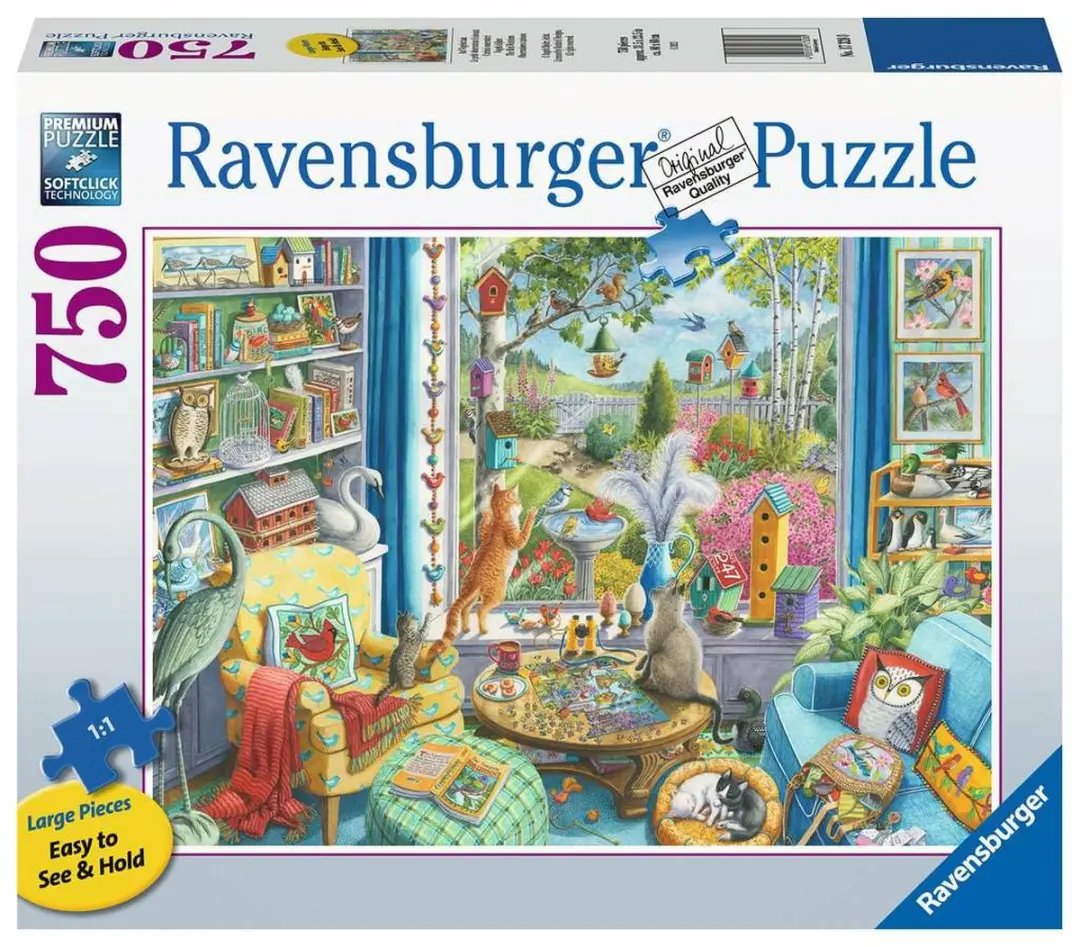 Ravensburger De Vogelspotters Puzzel 750 XXL Stukjes