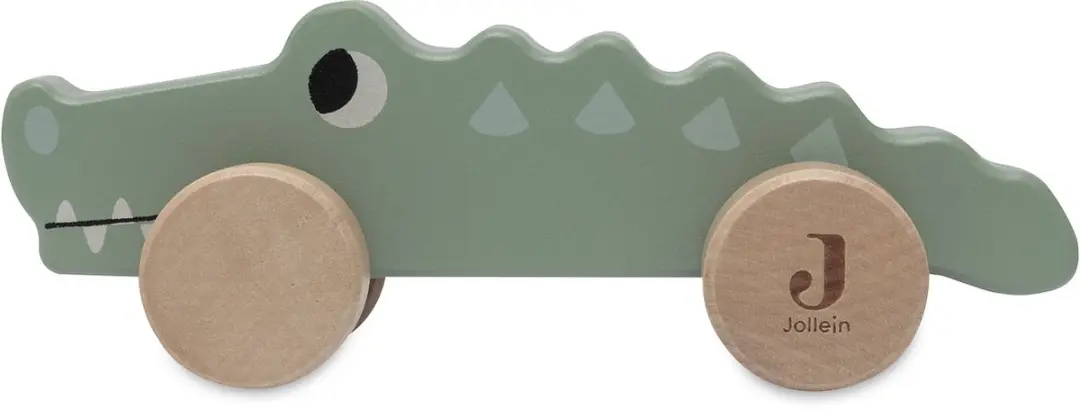 Jollein Houten Krokodil Op Wielen Jungle Jambo 112-001-67090