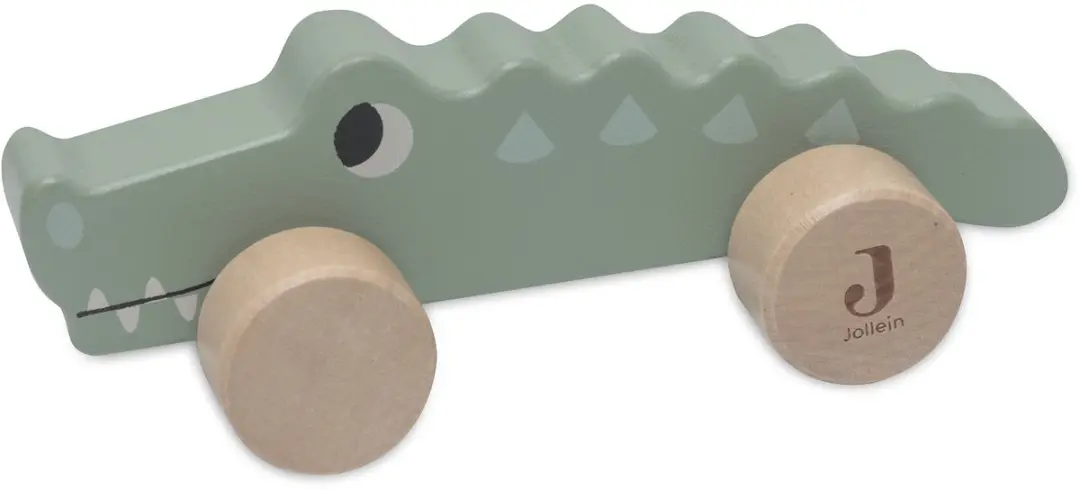 Jollein Houten Krokodil Op Wielen Jungle Jambo 112-001-67090