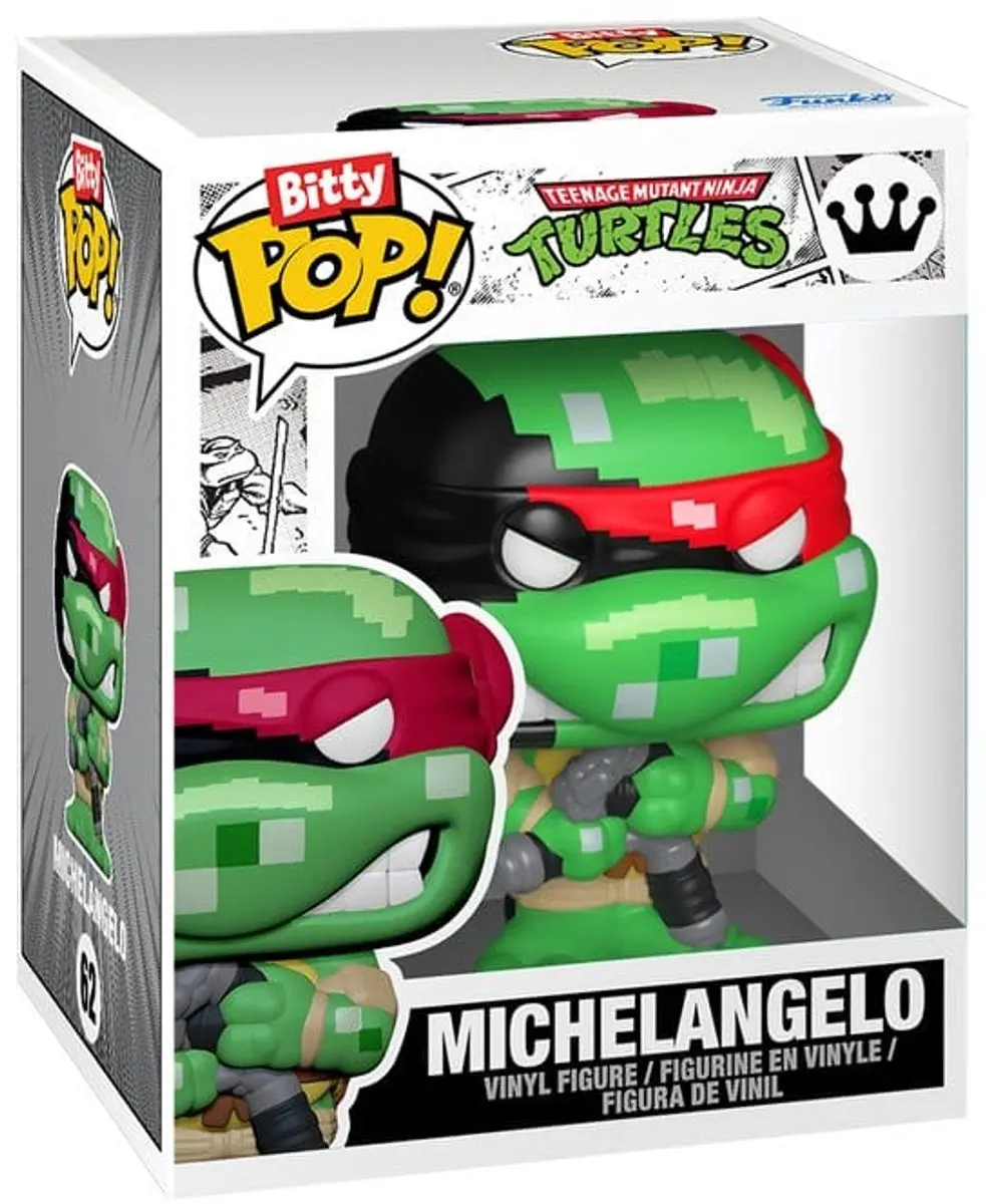 Funko TMNT Bitty POP Arcade Claw Vinylfiguur FK90116 - Multi