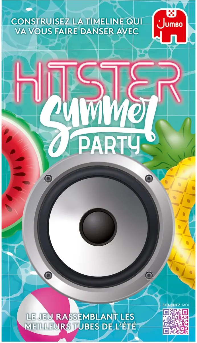 Hitster Summer Party France Franstalig Actiespel - 300 Kaarten - 10 Spelers