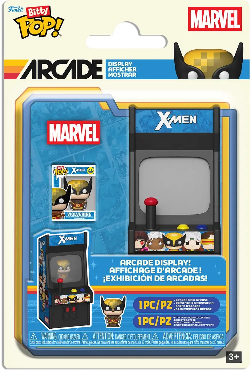 Funko Bitty Arcade Marvel X-Men - FK91395 - Multicolor