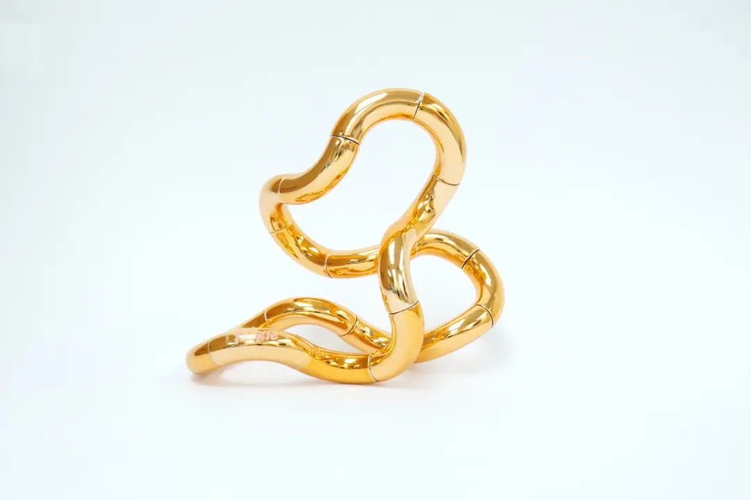 Tangle Metallic Junior Gouden Fidget Toy