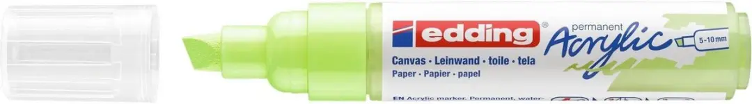 edding 5000 Acrylmarker Breed 917 Pastelgroen