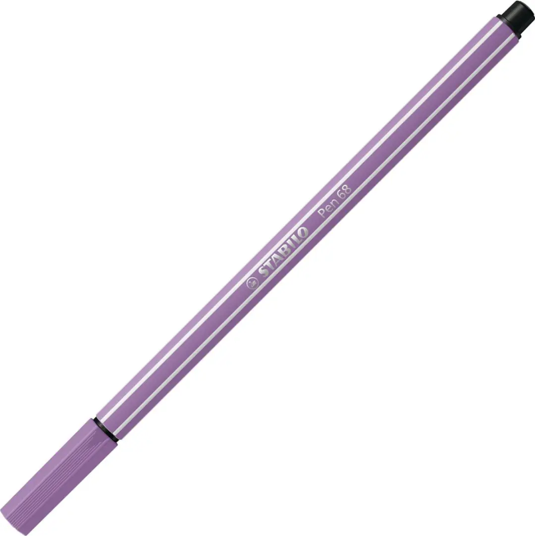 STABILO Pen 68 Viltstift Pruimen Paars - 10 Stuks