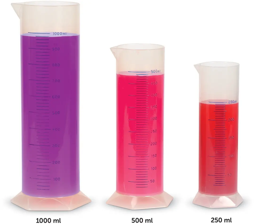 Learning Resources Graduated Cylinder Set 7-delig - Multikleur