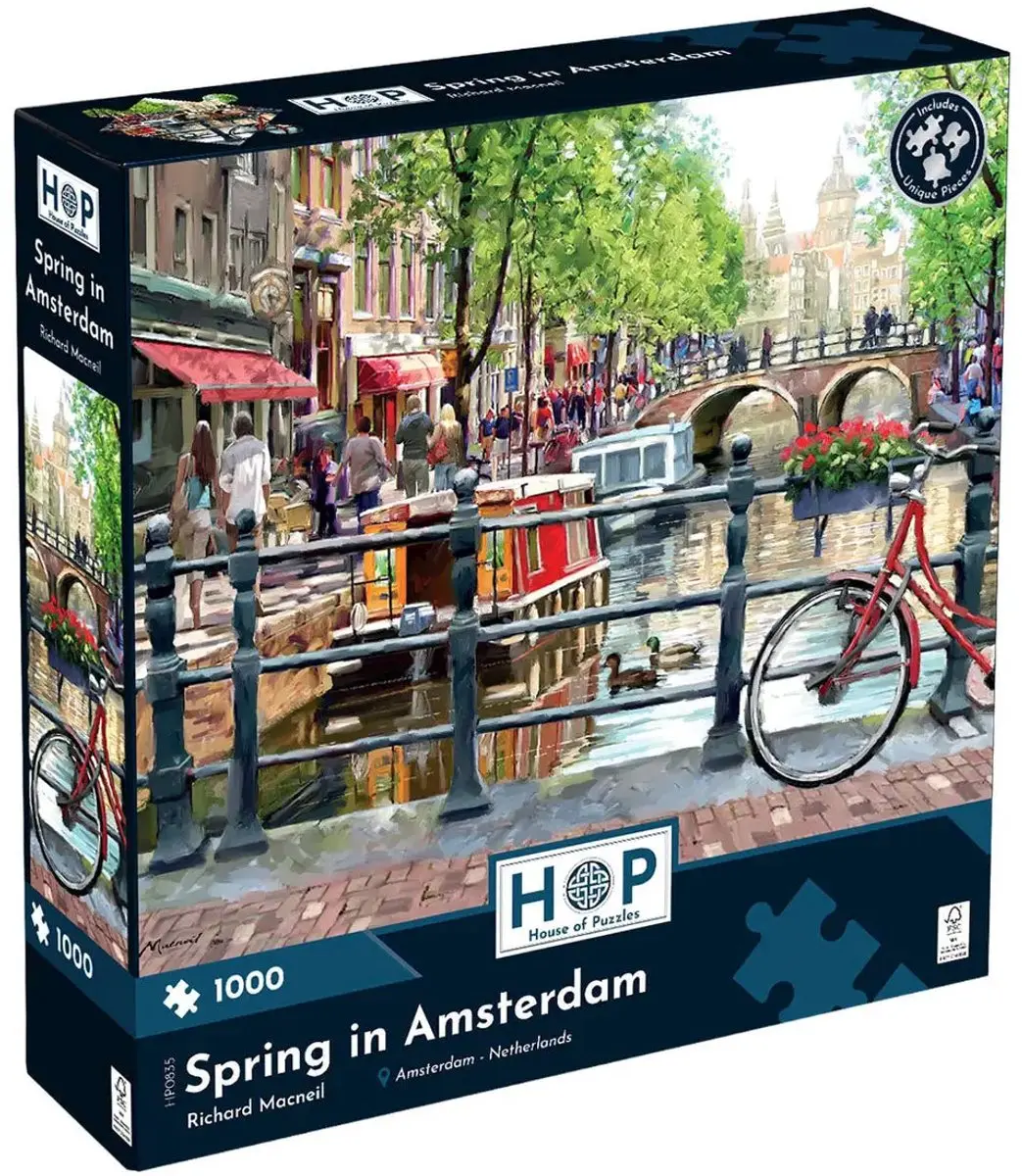 House Of Puzzles Legpuzzel Amsterdam 1000 Stuks