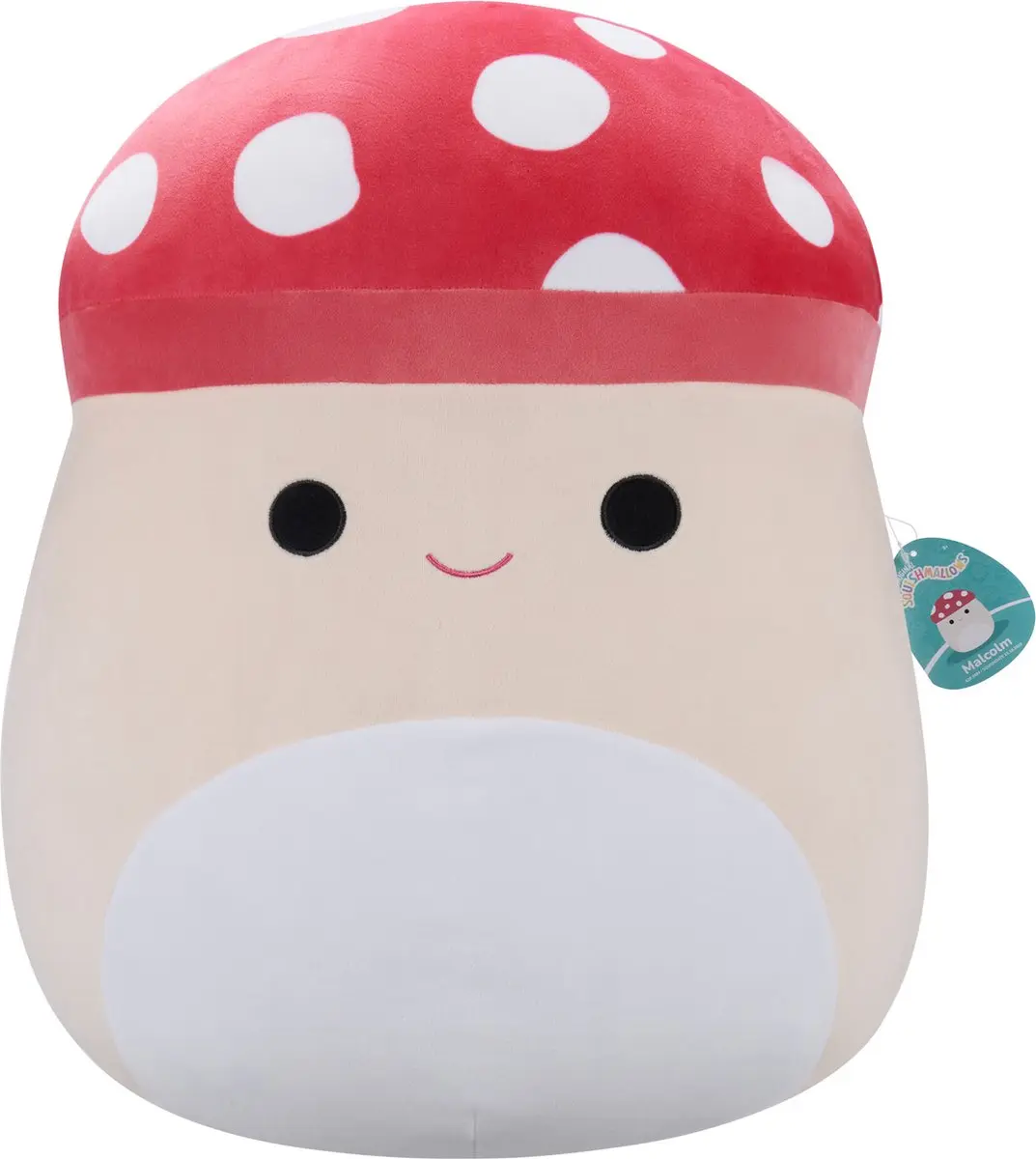 Squishmallows Malcolm Rode Paddenstoel 50cm Knuffel