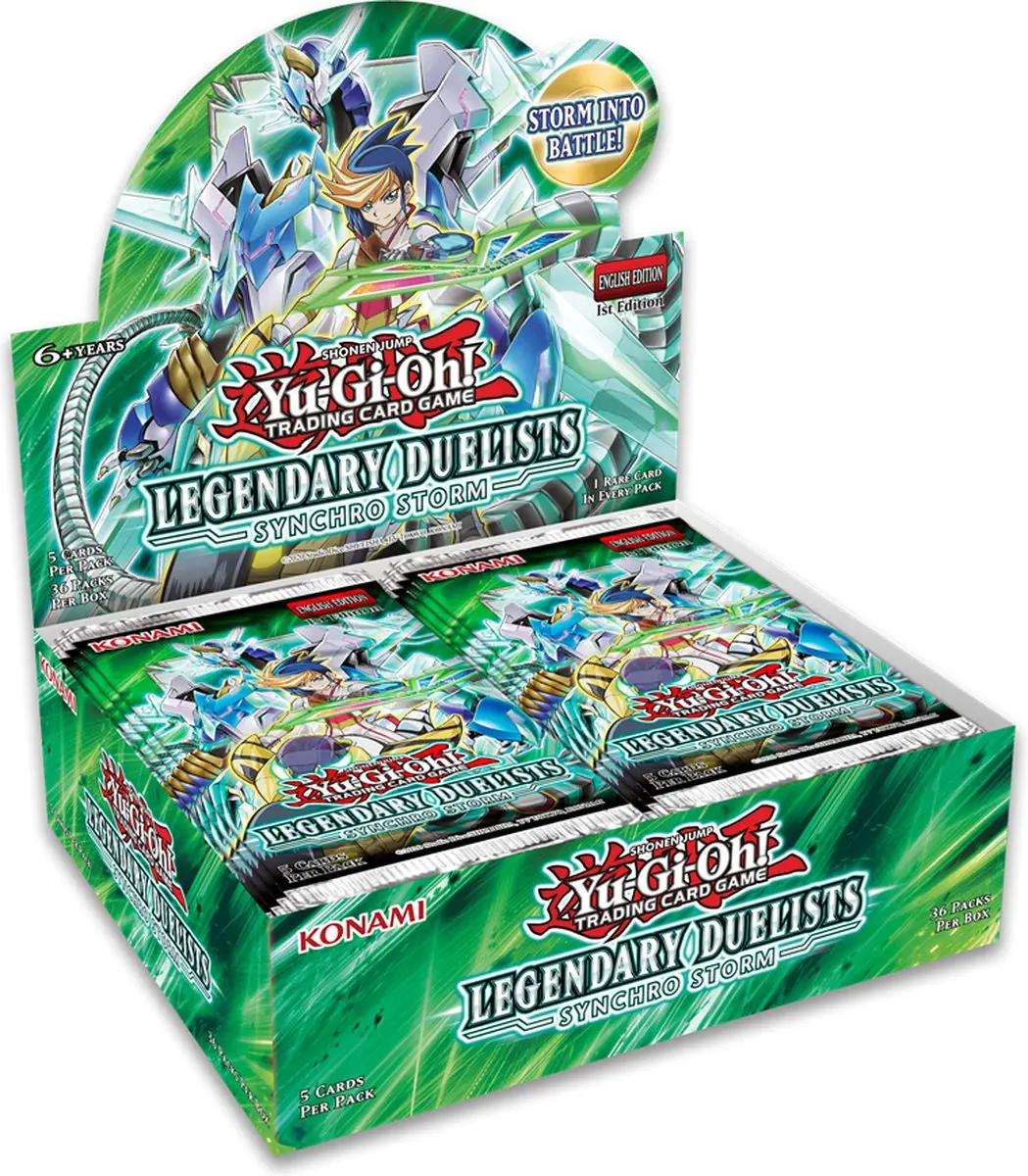 Konami Yu-Gi-Oh! Legendary Duelists Synchro Storm Boosterbox