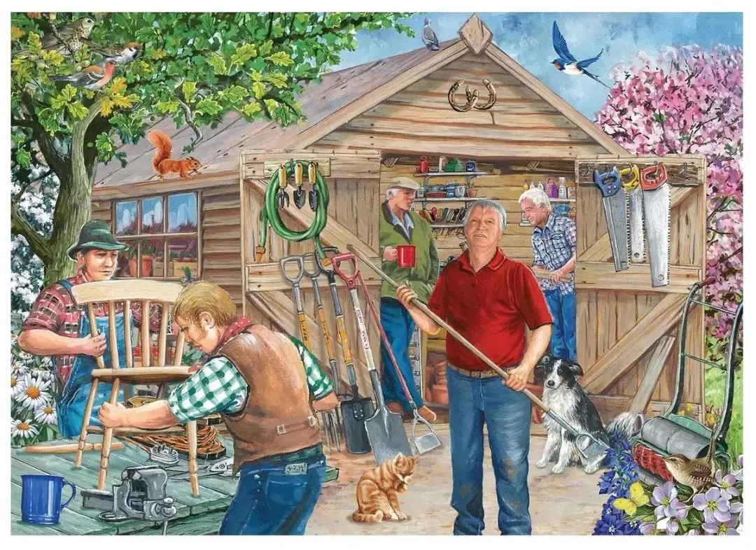 House Of Puzzles Our Man Shed Legpuzzel 500 Stuks - Meerkleurig