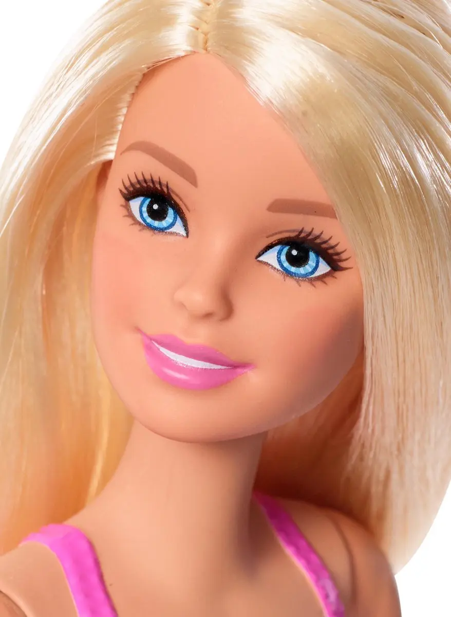 Barbie Strandpoppen - Roze badpak - Multi Color