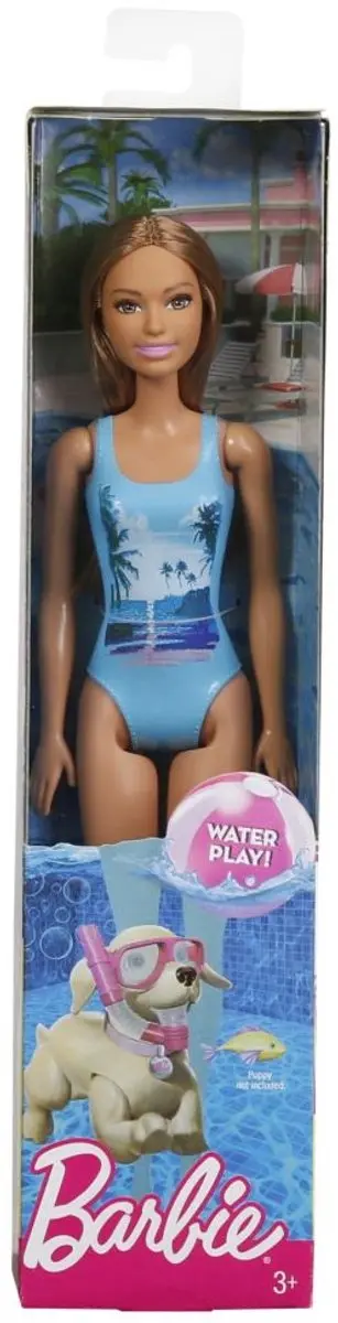 Barbie Strandpoppen - Roze badpak - Multi Color - afbeelding 6 van 6