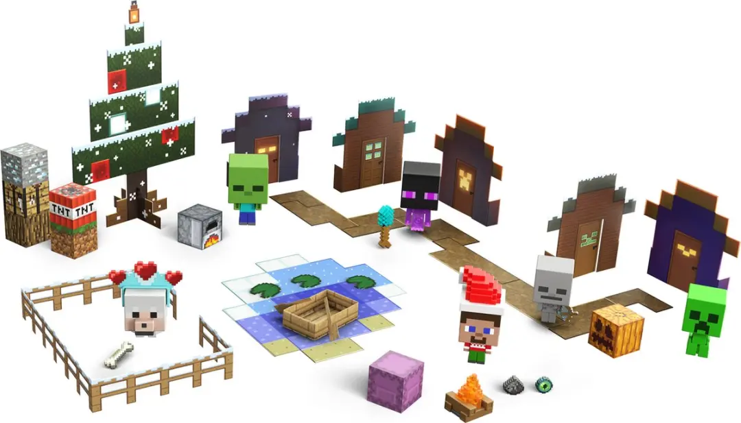 Mattel Minecraft HHT64 Speelgoedfiguur - Verschillende kleuren