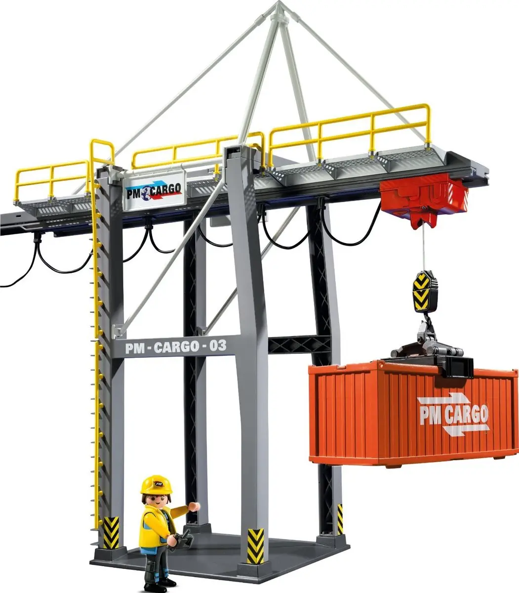 Playmobil 5254 Elektrische Laadkade - 3 Stuks - Meerkleurig