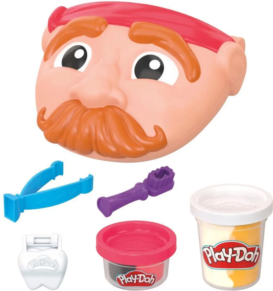 Play-Doh Mini Piraat Drill 'n Fill Tandarts Speelgoed - Multicolors
