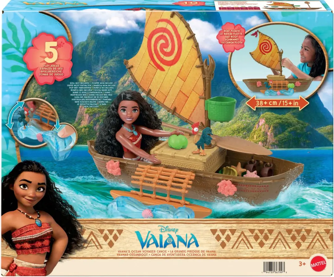 Disney Vaiana Oceaanreis Kanospeelset