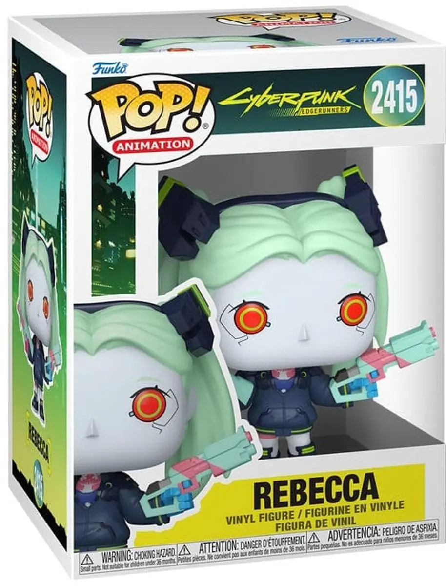 Funko Cyberpunk Edgerunners POP! Rebecca FK93276 - 9cm - Multicolor