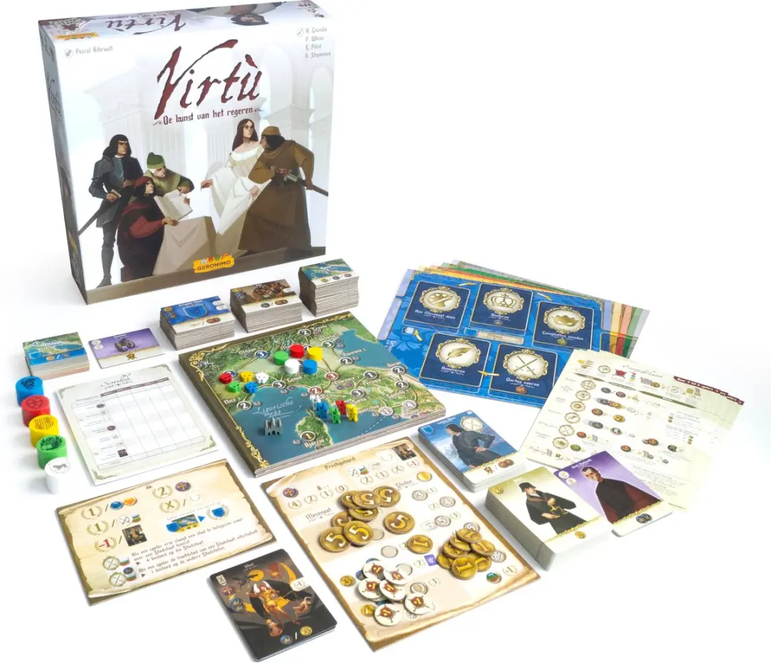 Geronimo Games Virtù Bordspel 2-5 Spelers - 14+