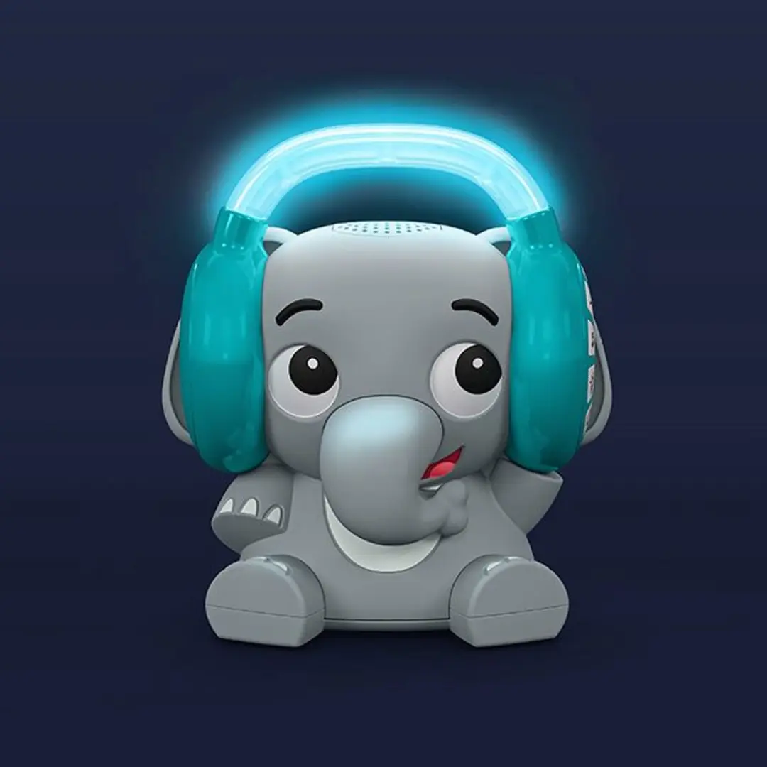 Baby Einstein Earl's Sound Explorer Bluetooth Zoother - Grijs