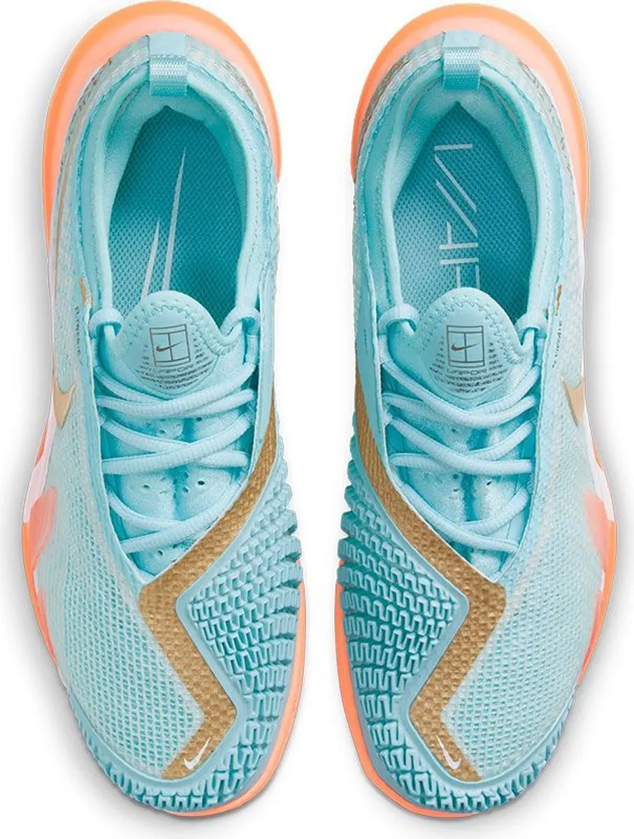 Nike React Vapor NXT Tennis - Maat 39 - Blauw/Oranje