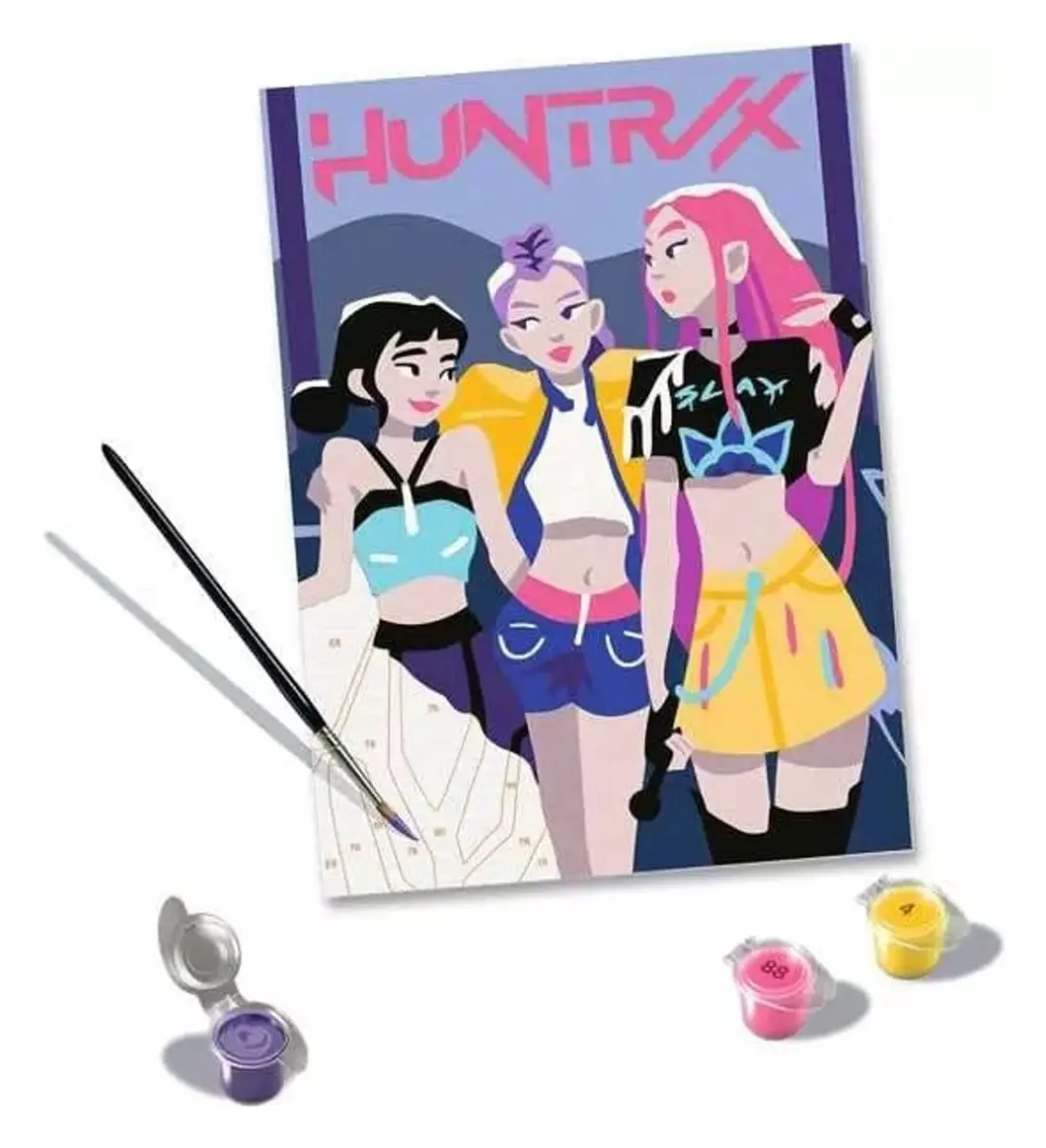 Ravensburger CreArt KPop Demon Hunters Schilderen op nummer - Multicolor