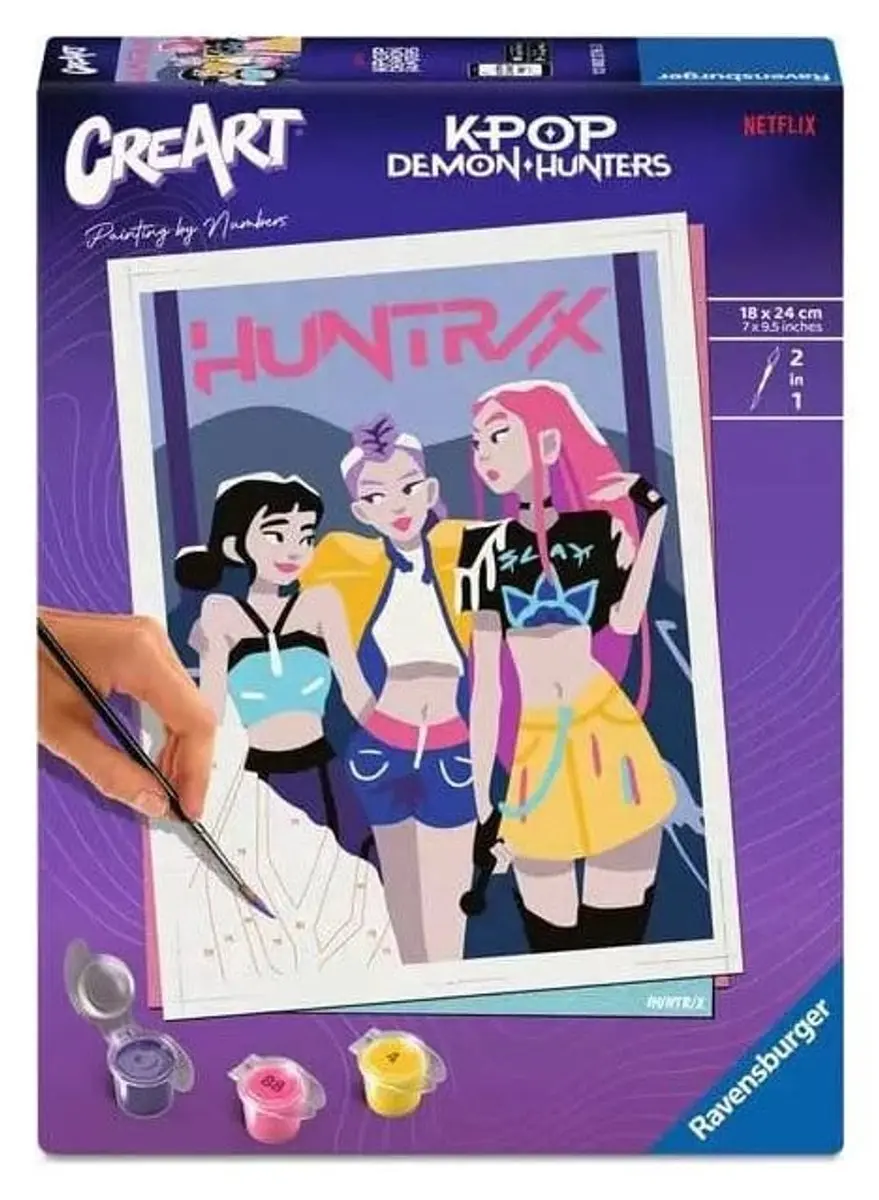 Ravensburger CreArt KPop Demon Hunters Schilderen op nummer