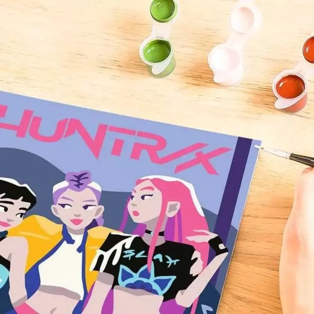 Ravensburger CreArt KPop Demon Hunters Schilderen op nummer - Multicolor