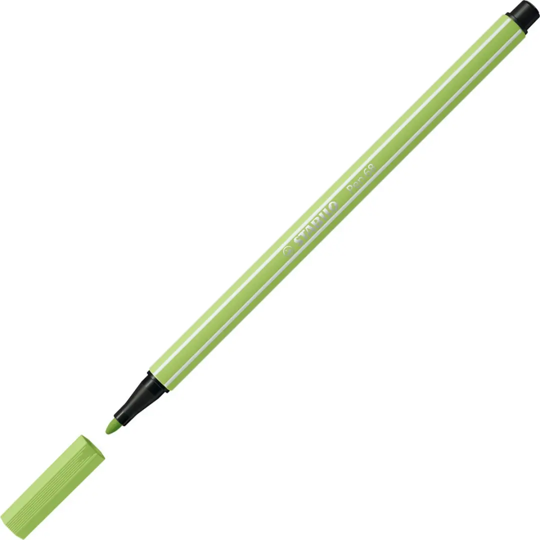STABILO Pen 68 Pistache Viltstift - 10 Stuks