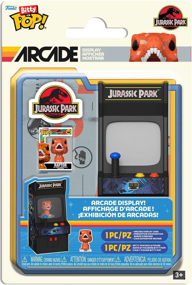 Funko Jurassic Park Bitty POP! Arcade Claw FK90117 - Multi