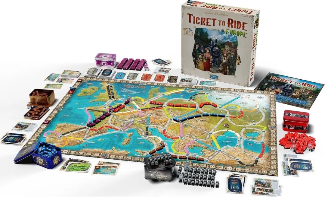 Days of Wonder Ticket to Ride Europe 15th Anniversary Bordspel - 2-5 Spelers