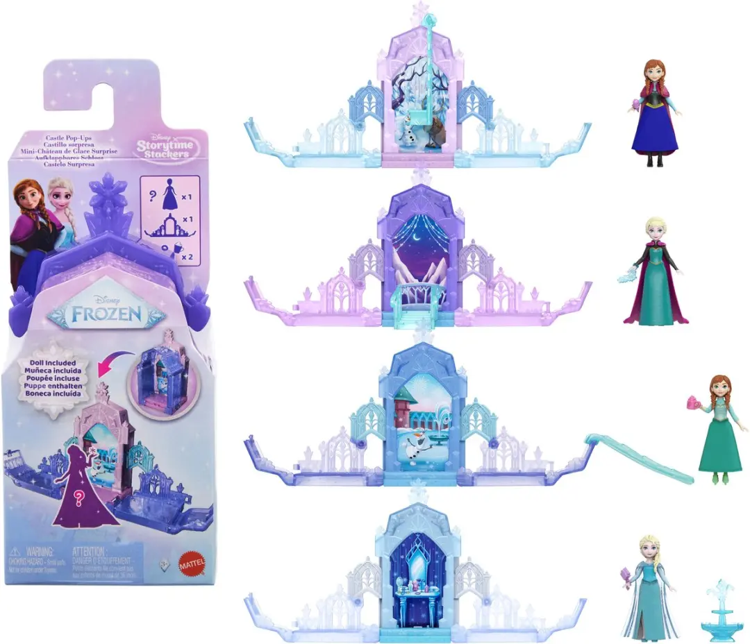 Disney Frozen Kasteelpop-ups Kleine Pop CDU - Meerkleurig