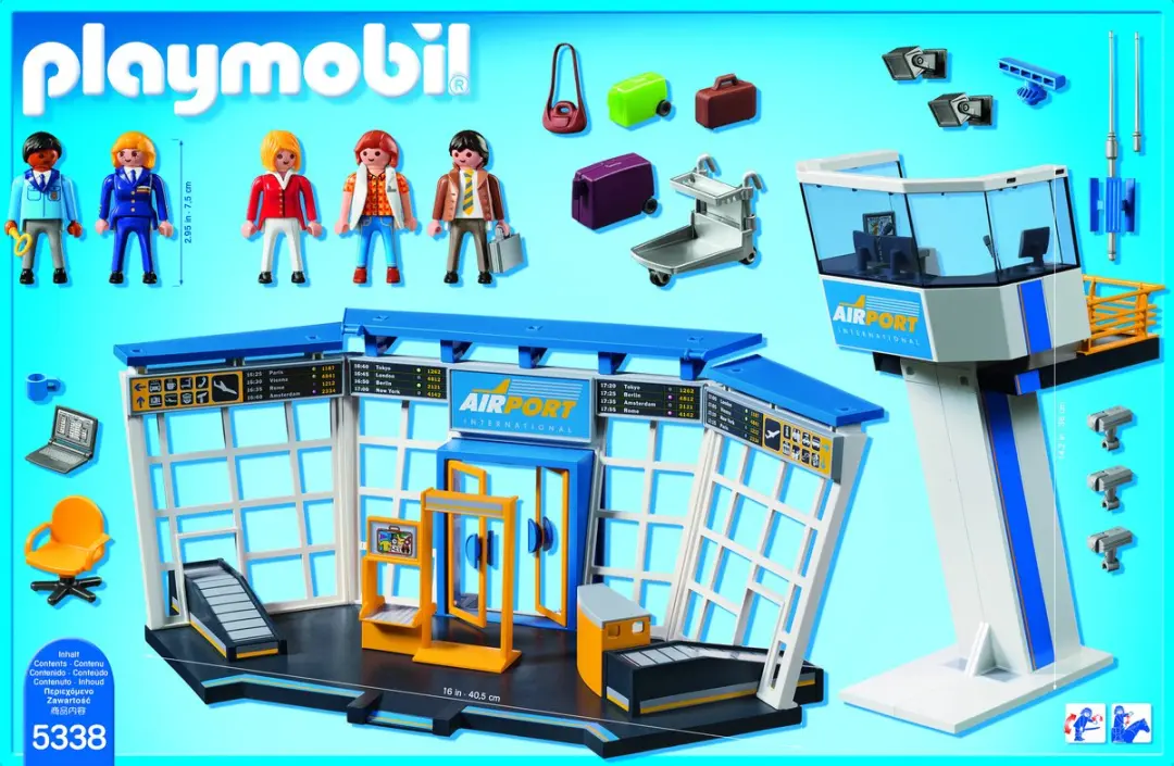 Playmobil Luchthaven met Verkeerstoren 5338 - Multi Color