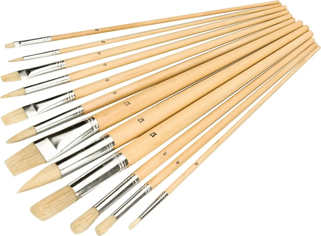 Silverline Penselen Set 12-delig