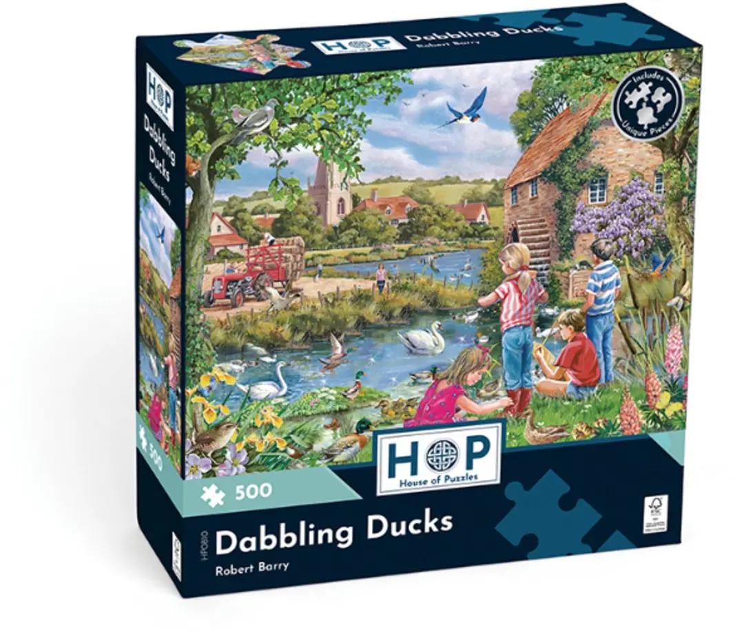 House Of Puzzles Legpuzzel Dieren 500 Stuks