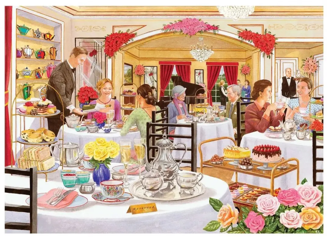 House Of Puzzles The Rose Tearooms Legpuzzel 500 Stuks - HP0820