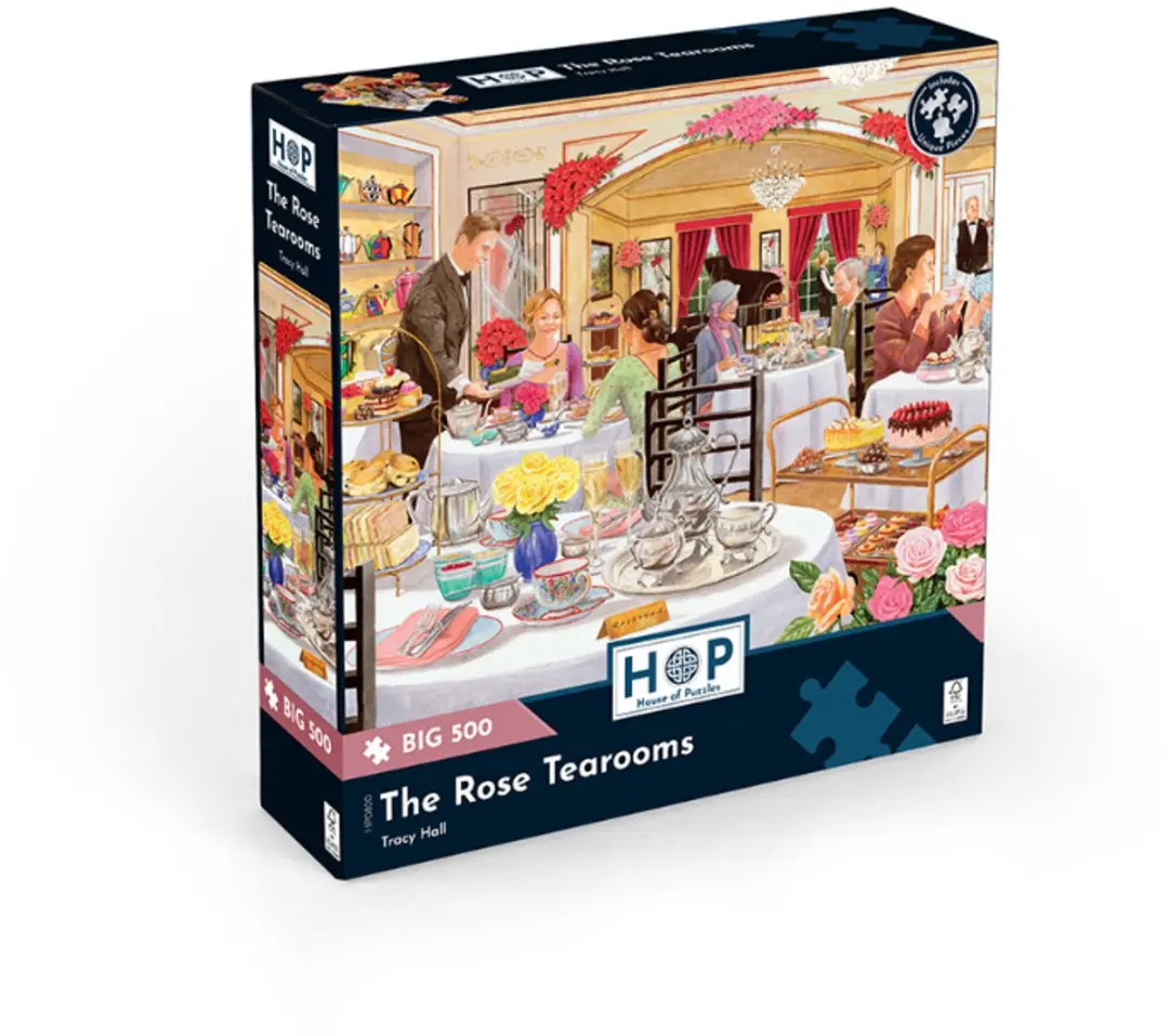 House Of Puzzles The Rose Tearooms Legpuzzel 500 Stuks - HP0820