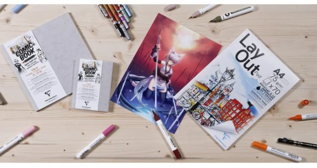 Clairefontaine Layout Pad A3 70 Vel - 75 g/m² Wit